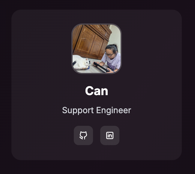 Can · Support Engineer